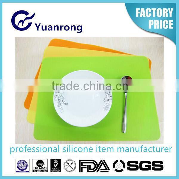 Tableware Silicone Baking Mat Eco-friendly Placemat
