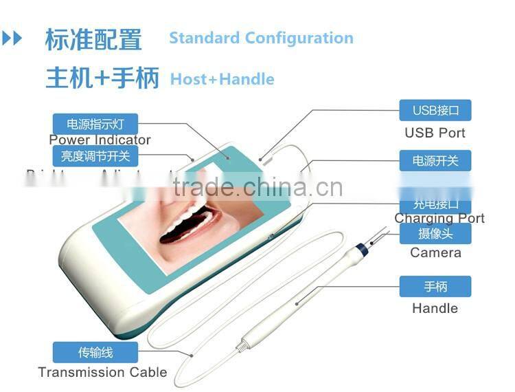 portable medical multifunction endoscope visualization body surface detector endoscope camera