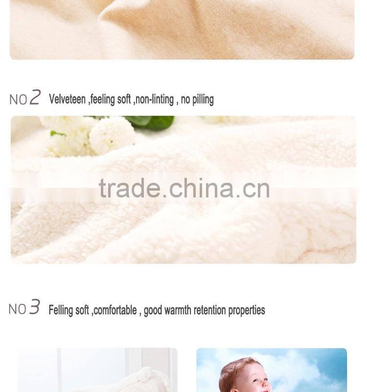 Shu Velveteen baby newborn blankets yellow style