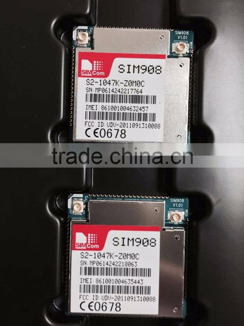 IC GPS/ GPRS +gps Module SIM908/SIM808, original new Quad-Band GSM/GPRS module