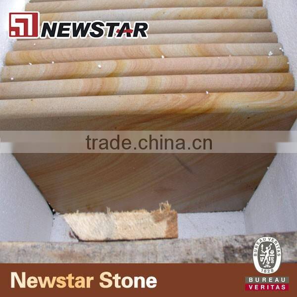 Newstar white sandstone swimming pool coping stones