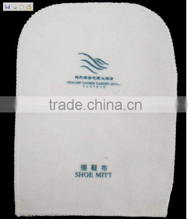 Hotel Disposable Cheap Shoe Shine Cloth