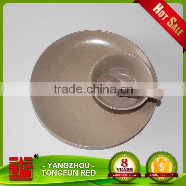 New products of wholesale rice husk cutlery decorative fruit bowl