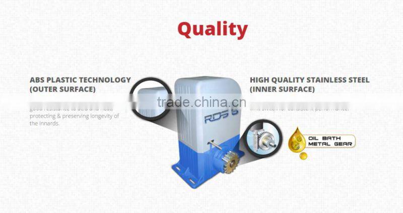 Electric Sliding Autogate System Designed With DC Automatic-based System, Saves Up To 90% Of Your Electricity Usage