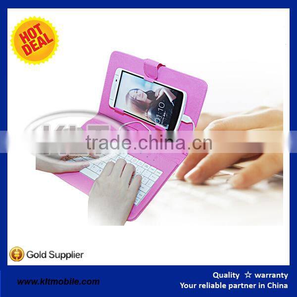 Mobile phone leather keyboard case China Manufacturer