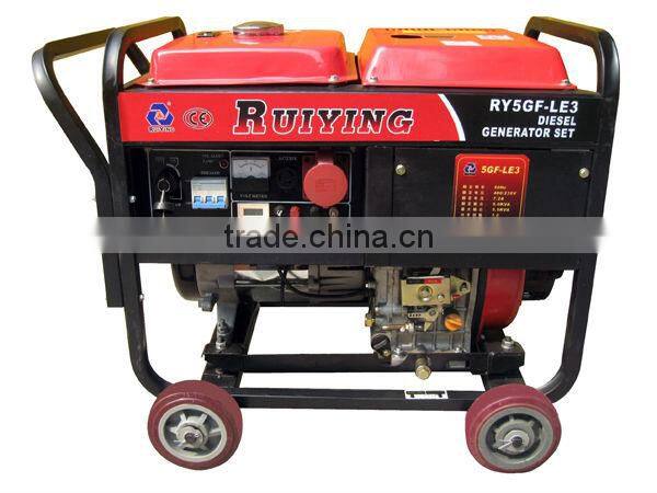 5kva single phase Air cooled Diesel Generator