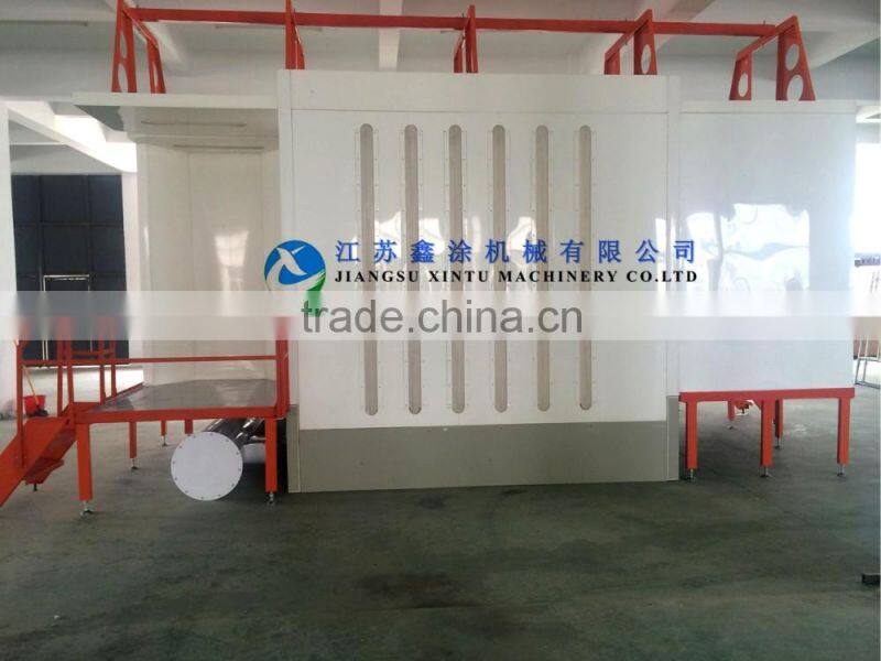 Plastic Powder Coating Spray Booth