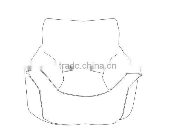 Indoor design bean bag kids foam sofa bed