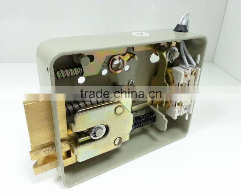 Brass rim locks rim latch lock for metal door intercom system electric door lock