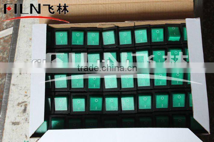 FL3-047 kcd2 blue lighted rocker switch