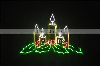 SD card RGB animation laser light outdoor christmas lighting