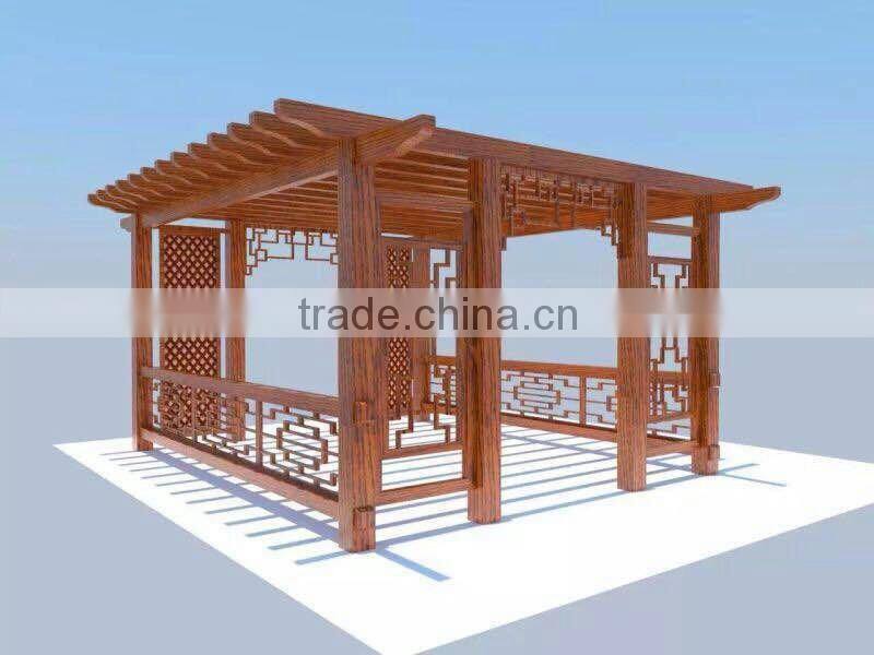 China factory manufacturing high quality aluminium pergola profiles