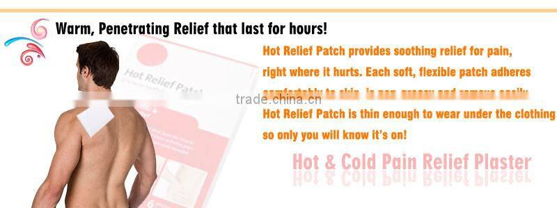 ISO CE and FDA approved menstrual hot relief patch