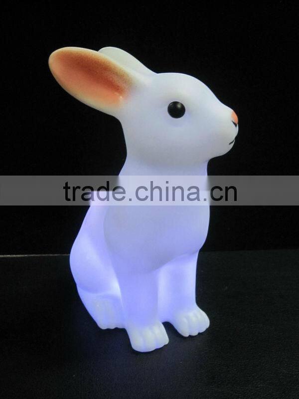 LED colorchanging rabbit candle light