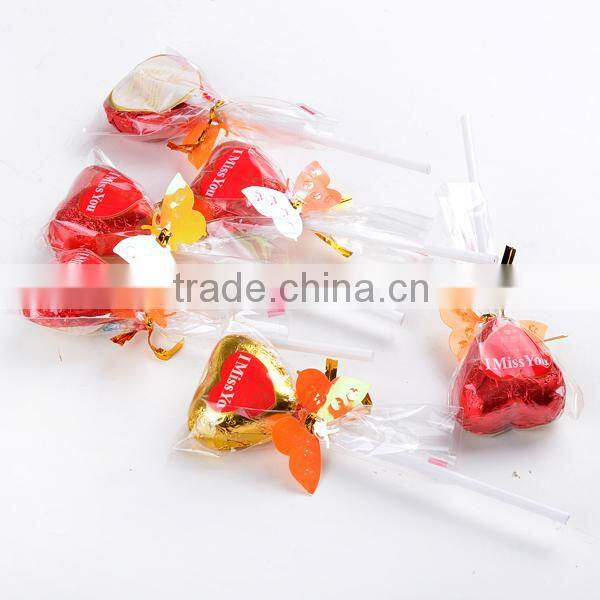 Sweet Hard Candy and Sweets Swirl Chocolate Lollipops