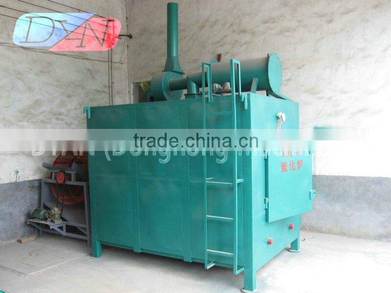 Carbonizer Machine for Charring Wood Briquettes