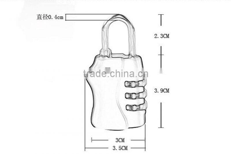 High security stainless steel padlock