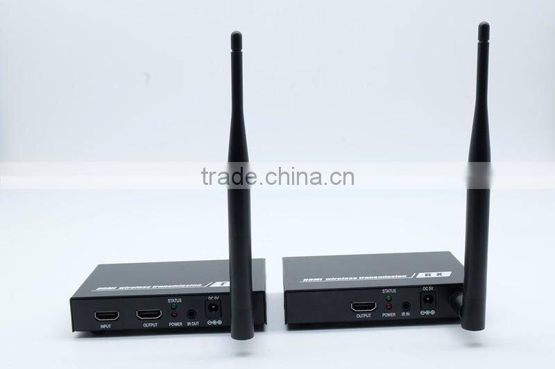 alibaba supplier Newest Pinwei PW-DT211W HDMI wireless Extender 50m (164ft) HDMI Extender with IR and HDMI looping out