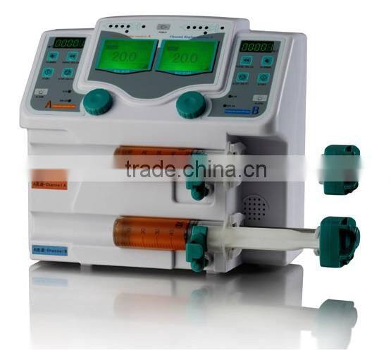 CE/ISO approved Double Channel Syringe Pump with high quality SP-50B2 Automatically calibration