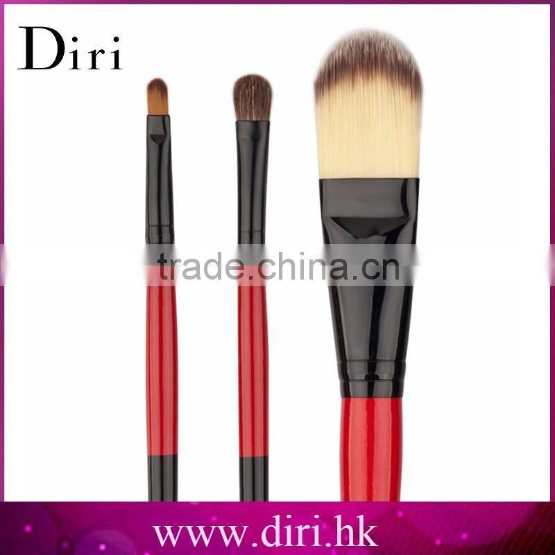 Hot sale newest professional aluminum tube goat synthetic hair makeup brushes