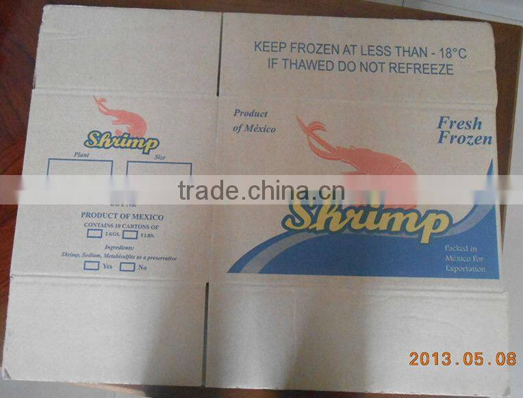 Wax Coated Seafood Boxes