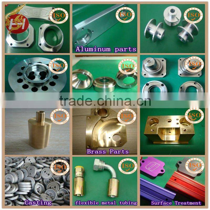 brass cnc machining/shaft hard dressed