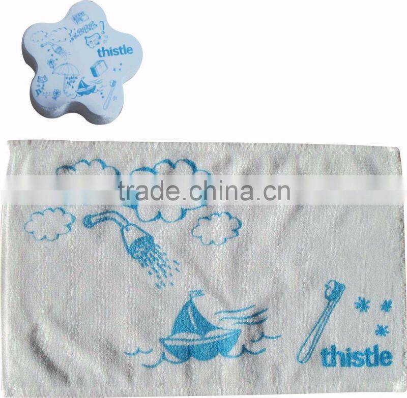 100% Cotton Compressed Magic Promotional Bath Beach Towel For Travel