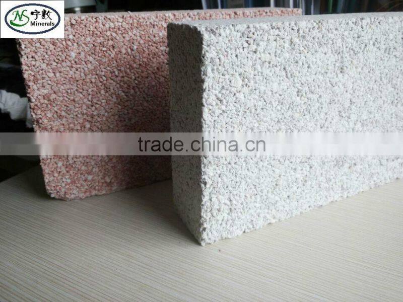 Bulk Expanded Perlite in Construction