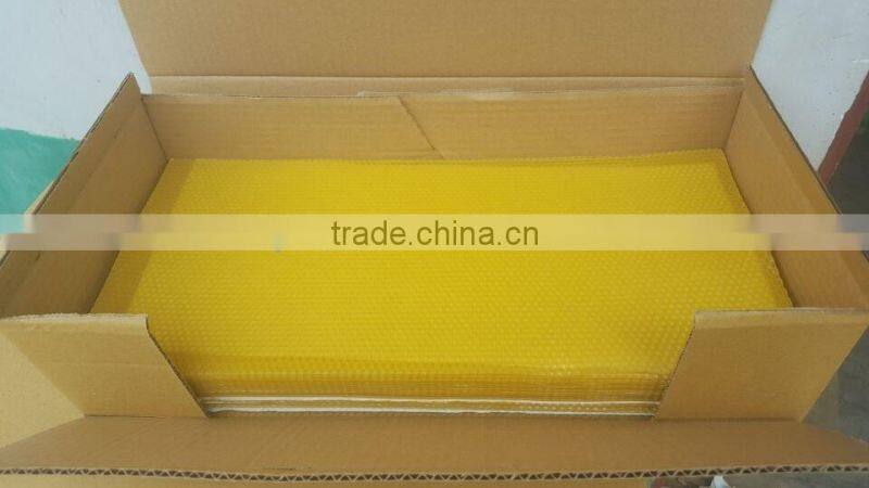 Popular wholesale Apis mellifera beeswax foundation sheets