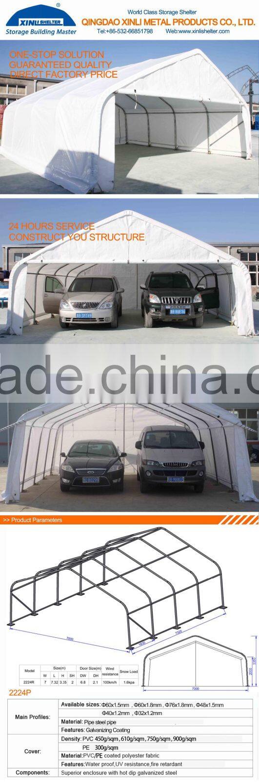 China Supplier Portable Canvas Car Garage
