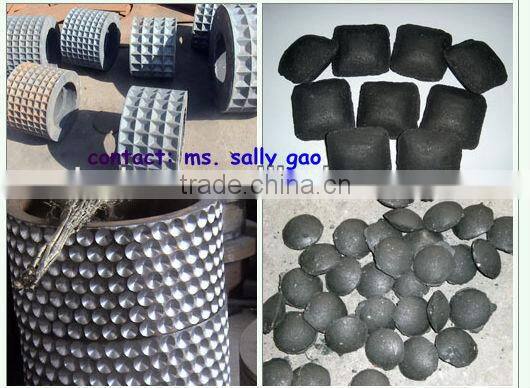 BBQ biomas coconut shell charcoal briquette machine