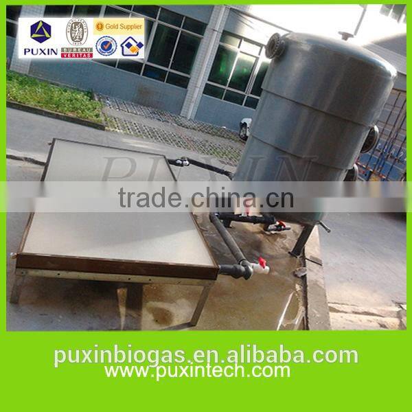 PUXIN biogas plant /machine /systems price for sewage water purifier