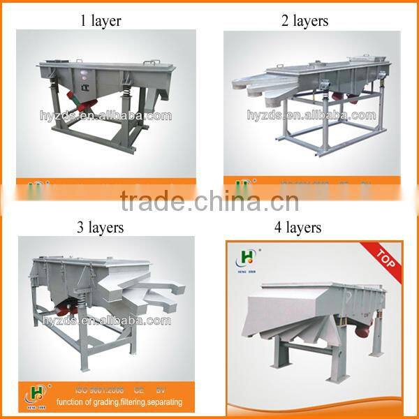 Sand vibrating separator Rectangular separator