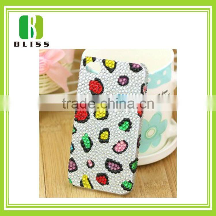 Top quality full color printing decoration epoxy crystal decor mobile phone lamination sticker