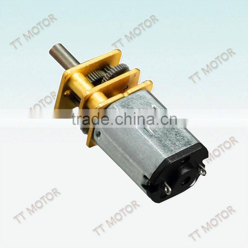 12mm micro gear motor with screw-thread long shaft