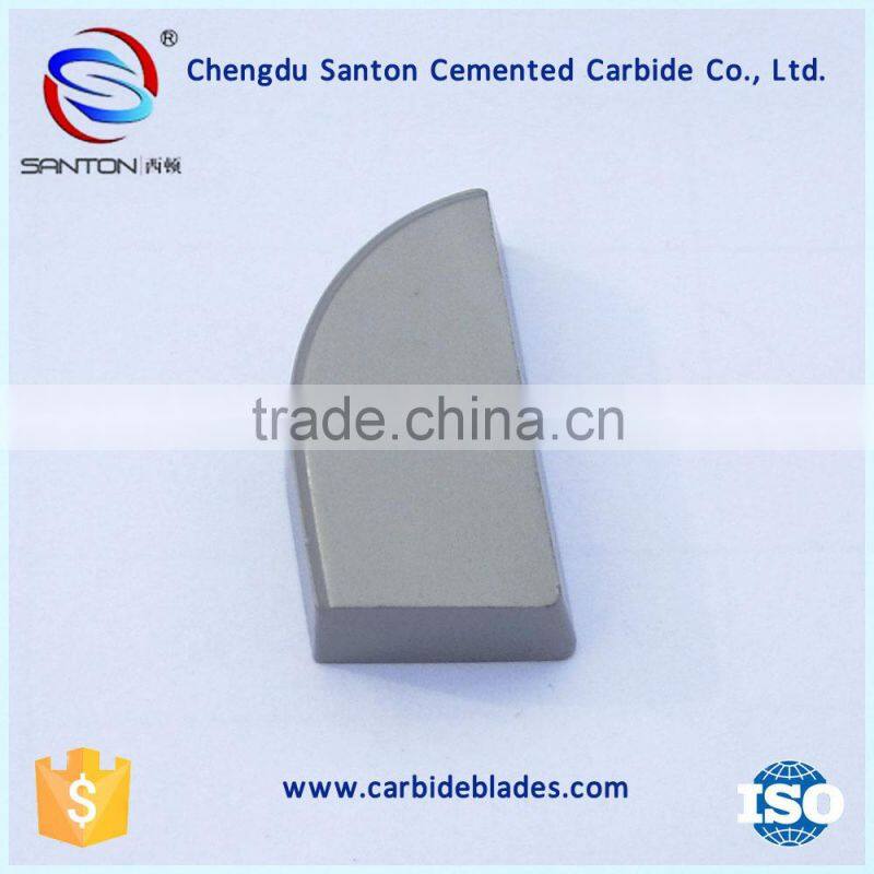 cemented carbide brazed tips for forming turning tools