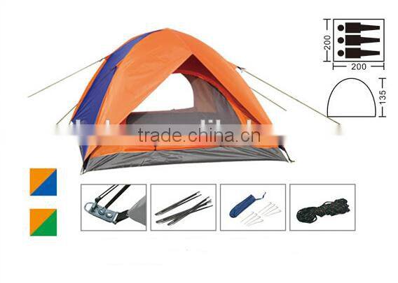 2015 High Quality Waterproof Cheap Outdoor Camping Tent for 2-4 Person