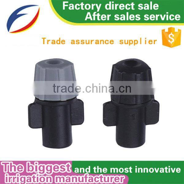 Mini plastic sprinkler for greenhouse/drip irrigation system