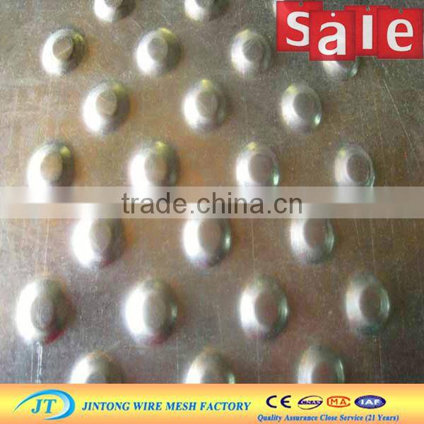 316l stainless steel perforated metal/anti-slip grip strut safety grating