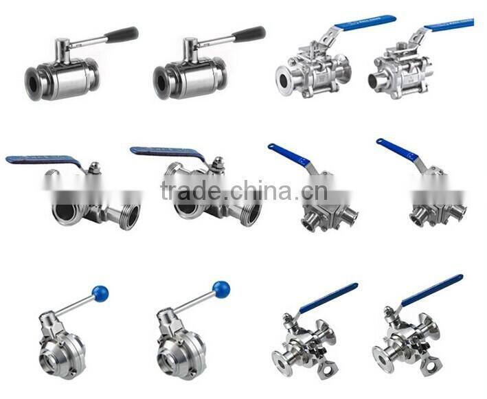 sanitary ss304/316 ball valve manufacture stainless steel ball valves