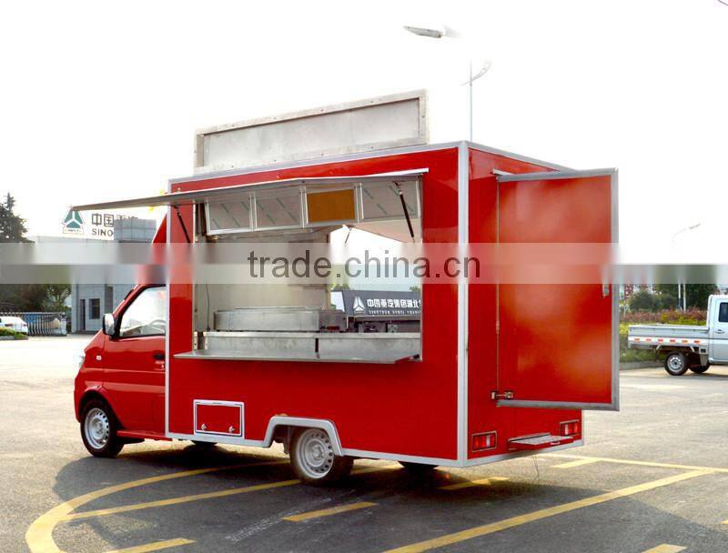 DFAC Euro V Street Food Truck Mobile Shops for Sale