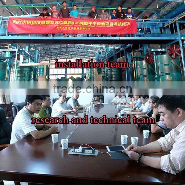 Unique made in QIE rice bran cooking oil equipment