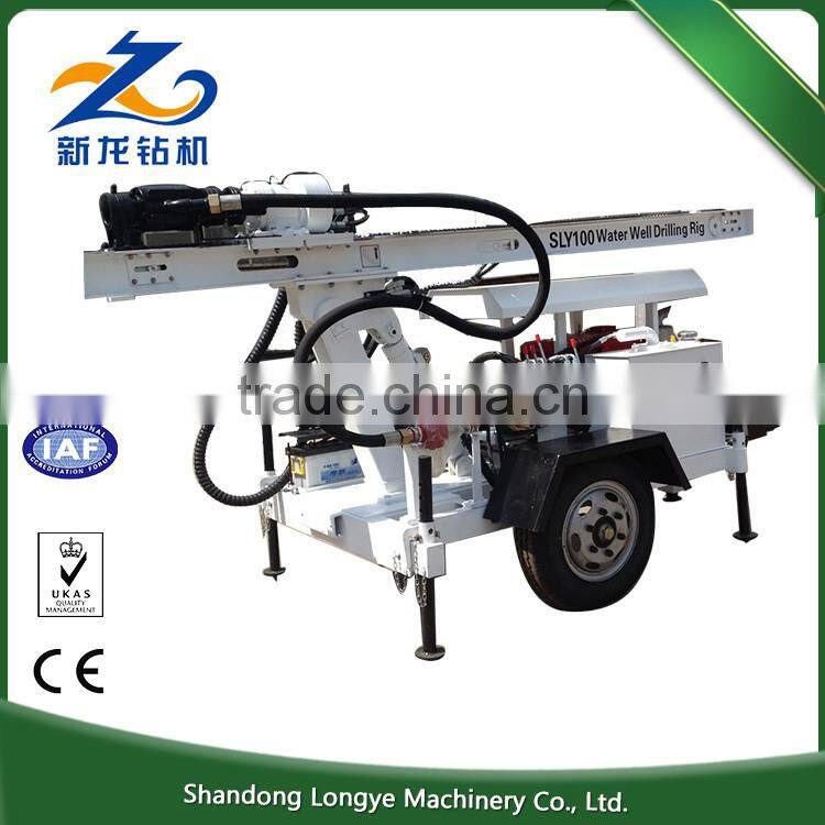 Cheap products to sell SLY100 hot sale portable water well drilling rig