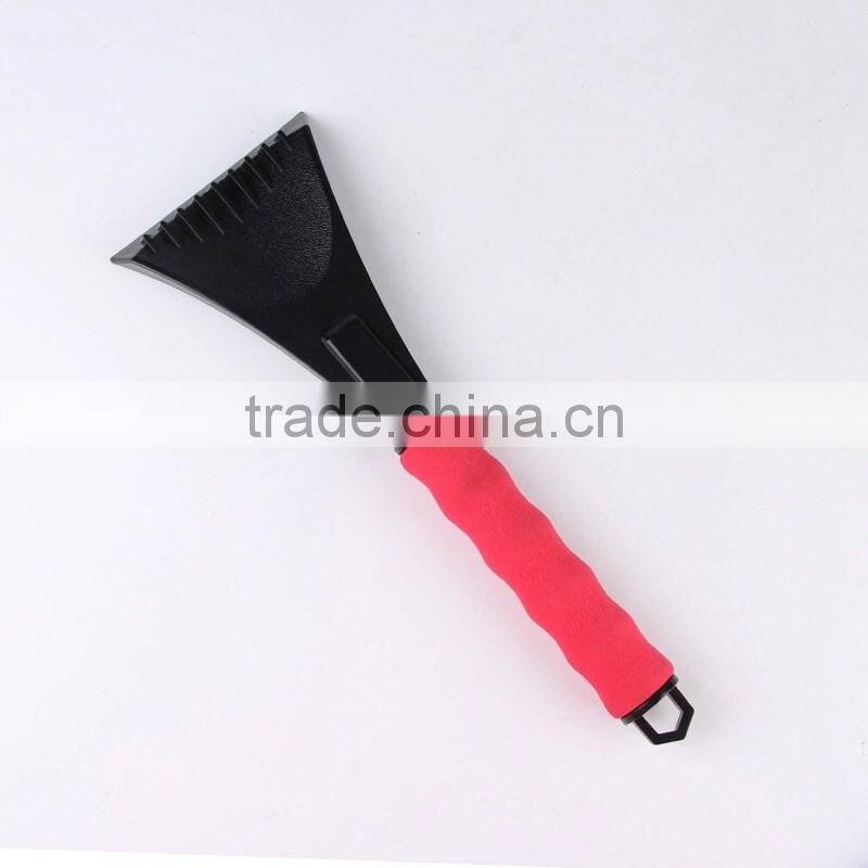 Ultra Durable and Scratch-free Chisel Blade with Foam Grip Ice Scraper