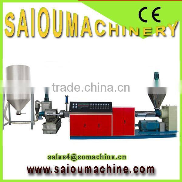 CE plastic granulator HDPE flake pelletizer