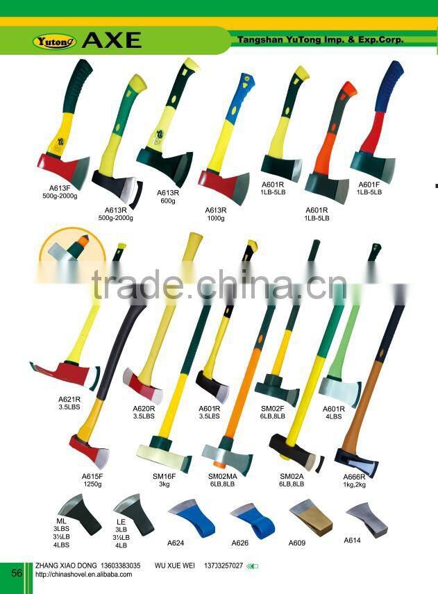 AXE A601H WITH WOODEN HANDLE