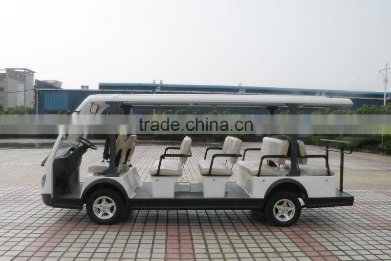 latest model elegant style mini passenger car electric shuttle bus