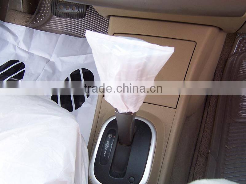 Transparent plastic car steering wheel covers for clean