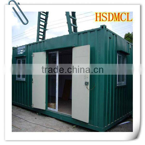 Steel structure prefabricated shipping container house made in China for sale