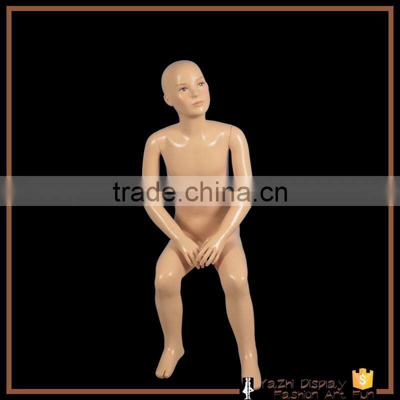 latest product realistic child size mannequin for window display